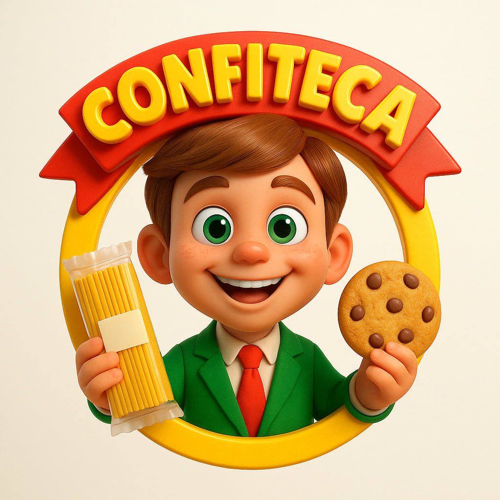 Logo y mascota Confiteca Chile
